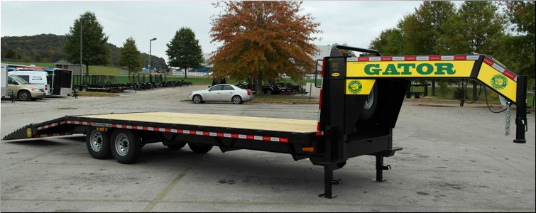 Gooseneck flat bed trailer for sale14k  Catawba County,  North Carolina